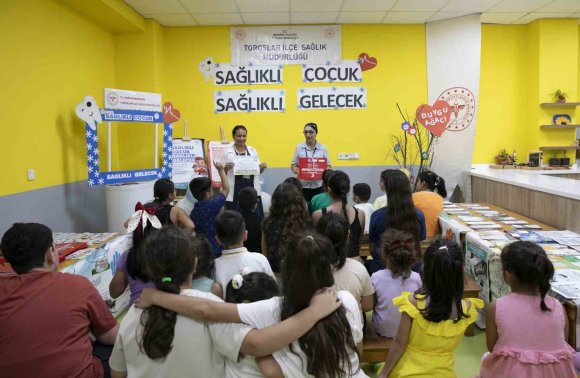 MERSİN’DE ÇOCUKLAR ‘SAĞLIK ELÇİSİ’ OLUYOR