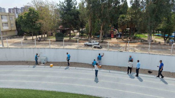 YÜKÜMLÜLER EĞİTİM VE SPOR ALANLARINI BOYADI, 12 MİLYON TL’LİK KAMU YARARI SAĞLANDI