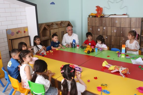 MÜFTÜ TOPAL:" DİN GÖREVLİLERİMİZDEKİ GAYRETİN EKSİLMEDEN DEVAM ETTİĞİNİ GÖRMEK BİZİ MUTLU EDİYOR"