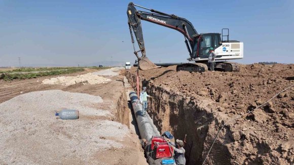GÖLBAŞI İÇME SUYU PROJESİNİN YÜZDE 65’İ TAMAMLANDI