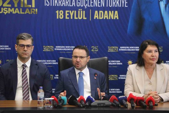 ADALET BAKANI GÜRLEK ADANA’DA KONUŞTU: "TERÖRSÜZ TÜRKİYE SÜRECİNDE GÜZEL BİR AŞAMAYA GELDİK"