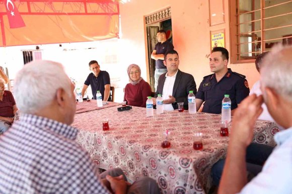 AKDENİZ’DE MAHALLE BULUŞMALARI SÜRÜYOR