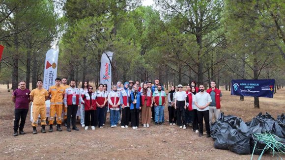 KAHRAMANMARAŞ KAPIÇAM TABİAT PARKI’NDA ÇEVRE TEMİZLİĞİ