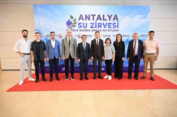 ANTALYA’NIN SUYU ZİRVEDE KONUŞULDU