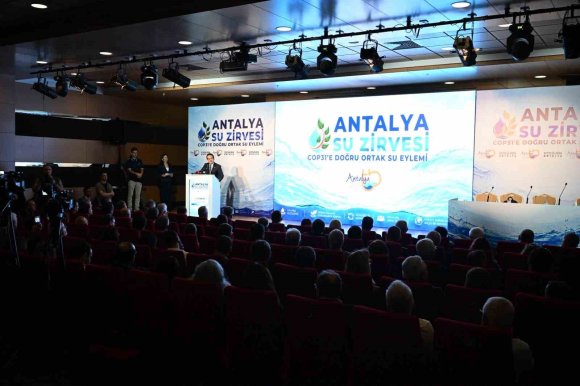 ANTALYA’NIN SUYU ZİRVEDE KONUŞULDU