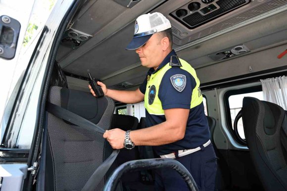 MERSİN’DE OKUL SERVİSLERİNE SIKI DENETİM
