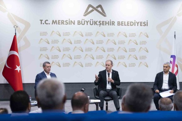 BAŞKAN SEÇER, SİLİFKE MUHTARLARIYLA BİR ARAYA GELDİ
