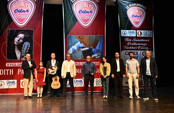 15. ULUSLARARASI ANTALYA GİTAR FESTİVALİ SONA ERDİ