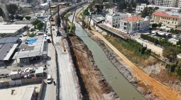 ANTAKYA’DA ATA KÖPRÜSÜ’NDE ÇALIŞMALAR DEVAM EDİYOR