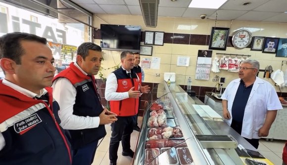 MERSİN’DE EŞ ZAMANLI GIDA DENETİMİ