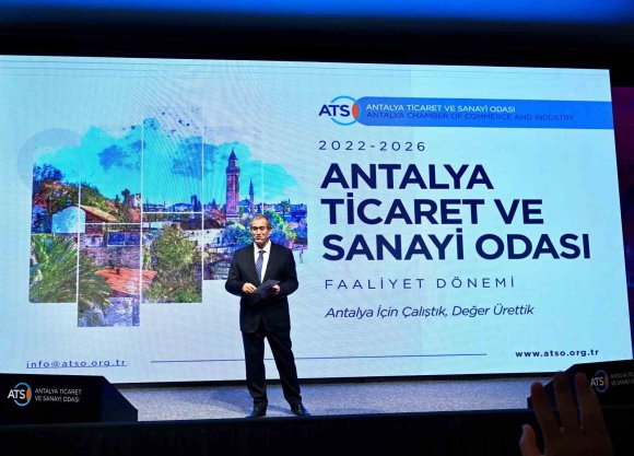 ATSO BAŞKANI HACISÜLEYMAN: "ANTALYA’NIN GELECEĞİNE YATIRIM YAPTIK"