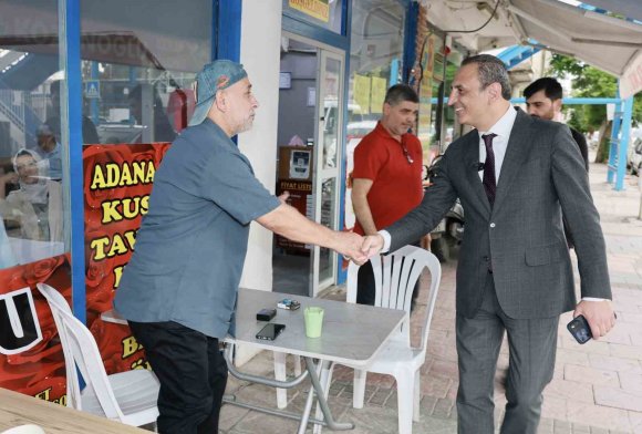 BAŞKAN VEKİLİ ÖZÜNAL, ESNAFIN TALEP VE ÖNERİLERİNİ DİNLEDİ