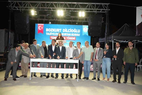 KOZAN’DA İKİNCİ TAZİYE EVİ VE KUR’AN KURSUNUN TEMELİ ATILDI