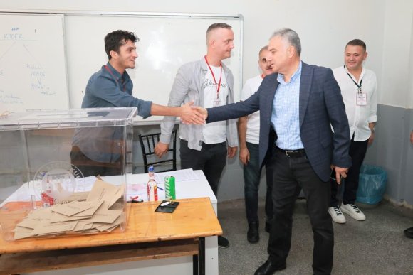 EMNİYET MÜDÜRÜ AKTAŞ, MTSO SEÇİMLERİNİ YERİNDE TAKİP ETTİ
