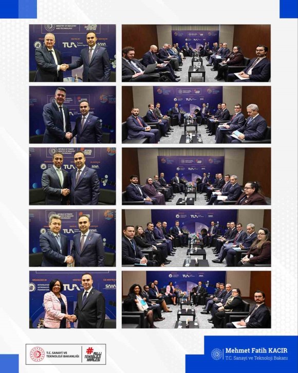 BAKAN KACIR’DAN ANTALYA’DA UZAY DİPLOMASİSİ