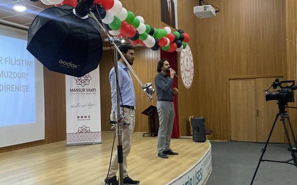 MERSİN’DE GAZZE İÇİN ANMA PROGRAMI DÜZENLENDİ