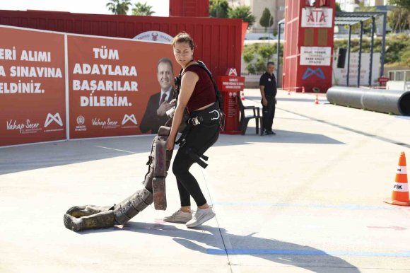 MERSİN’DE 50 İTFAİYE ERİ ALIMI İÇİN 250 ADAY TER DÖKTÜ
