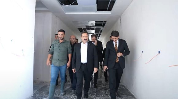 VALİ MASATLI, YENİ YENİ HİZMET BİNALARINI İNCELEDİ