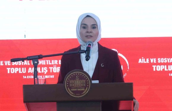 BAKAN GÖKTAŞ: "HATAY’A 55 MİLYAR LİRALIK YATIRIM VE DESTEKTE BULUNDUK"