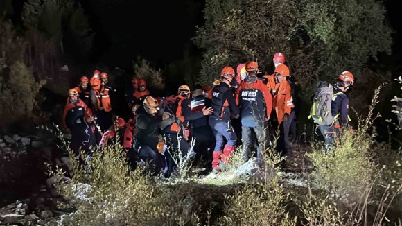 YAZILI KANYON’DA HAYATINI KAYBEDEN ŞAHSIN CANSIZ BEDENİNE ULAŞILDI