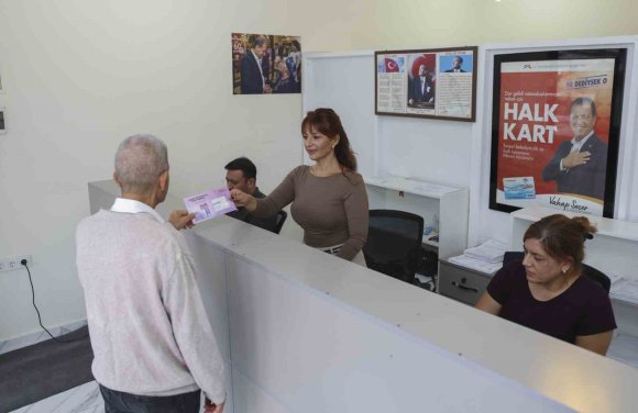MERSİN’DE HALK KART İLE 70 BİN HANEYE DESTEK SAĞLANDI
