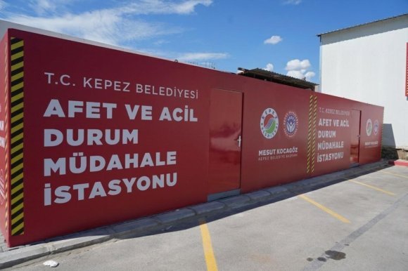 KEPEZ’DEN AFETLERE KARŞI 2 YENİ AFET İSTASYONU