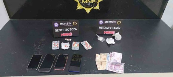 MERSİN’DE TORBACI OPERASYONU: 5 TUTUKLAMA