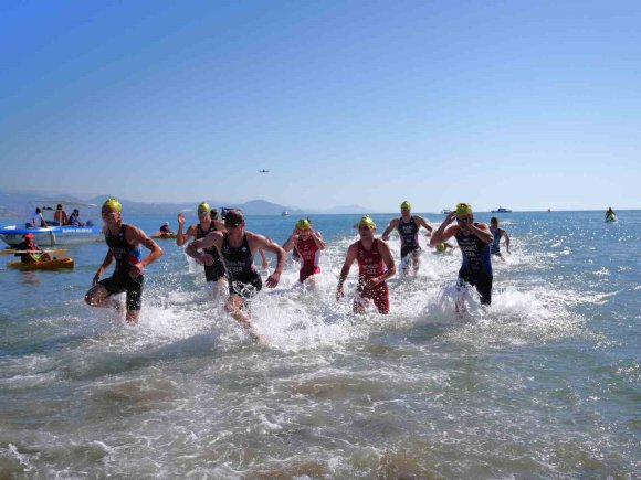 35. ULUSLARARASI ALANYA TRİATLONU BAŞLADI