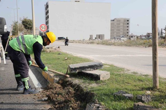 HBB’DEN ANTAKYA’DA BİN 500 METRELİK REFÜJ ÇALIŞMASI