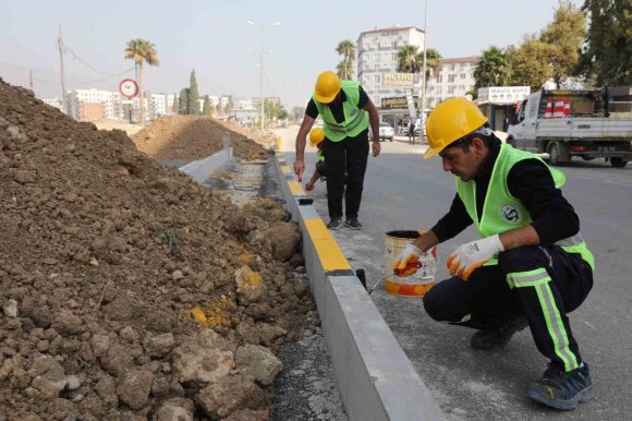 HBB’DEN ANTAKYA’DA BİN 500 METRELİK REFÜJ ÇALIŞMASI