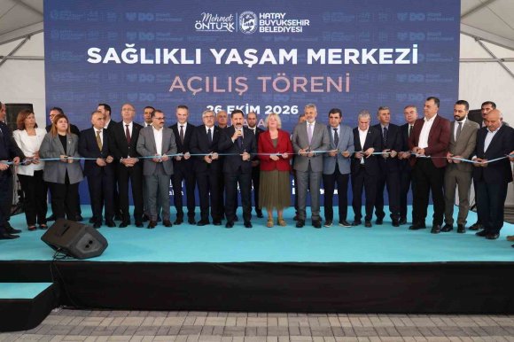 HATAY’DA ULUSLARARASI DAYANIŞMAYLA SAĞLIKLI YAŞAM MERKEZİ AÇILDI