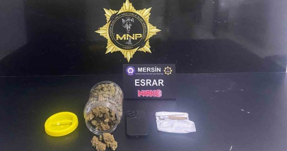 MERSİN’DE TORBACI OPERASYONU: 2 TUTUKLAMA