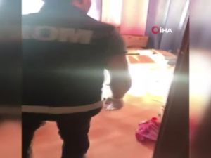 Alanya’da içki imalathanesi gibi eve polis baskını