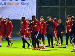 Sivasspor hazırlıklarını sürdürdü