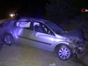 Antalya'da trafik kazası: 1 ölü, 1 yaralı