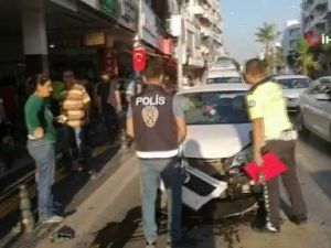 Yayaya çarpıp, fren yerine gaza basınca olanlar oldu