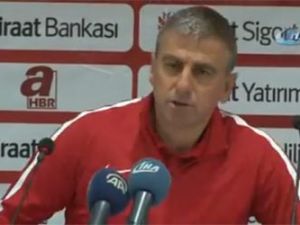 Hamzaoğlu: "Rakip haklı galibiyet aldı"