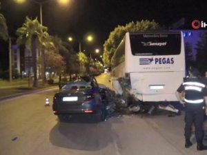 Tatile gelen gurbetçi genç trafik kazasında can verdi