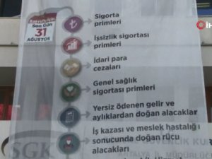 SGK yapılandırmasında son tarih 31 Ağustos