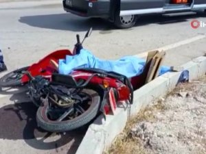 Kumluca’da motosiklet kazası: 1 ölü