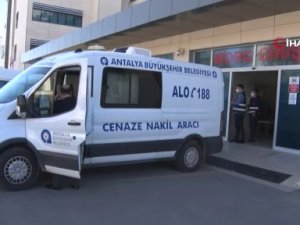 işçinin cenazesi morgdan alındı