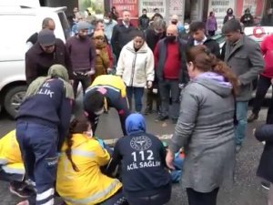 Yaya geçidine park edip kazaya davetiye çıkardı