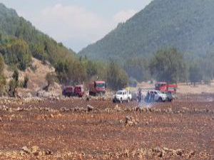 Kaş’ta orman yangını