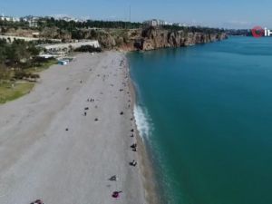 Antalya’da şubat ayında nisan havası yaşanıyor