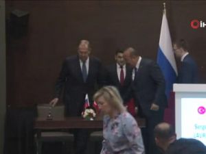 Çavuşoğlu, Rus mevkidaşı Lavrov ile Antalya'da bir araya geldi